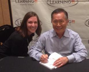 George Takei book signing