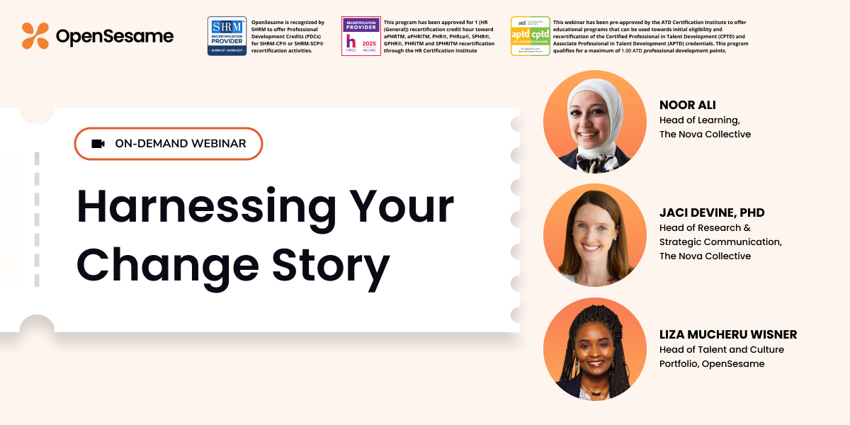 Harnessing Your Change Story