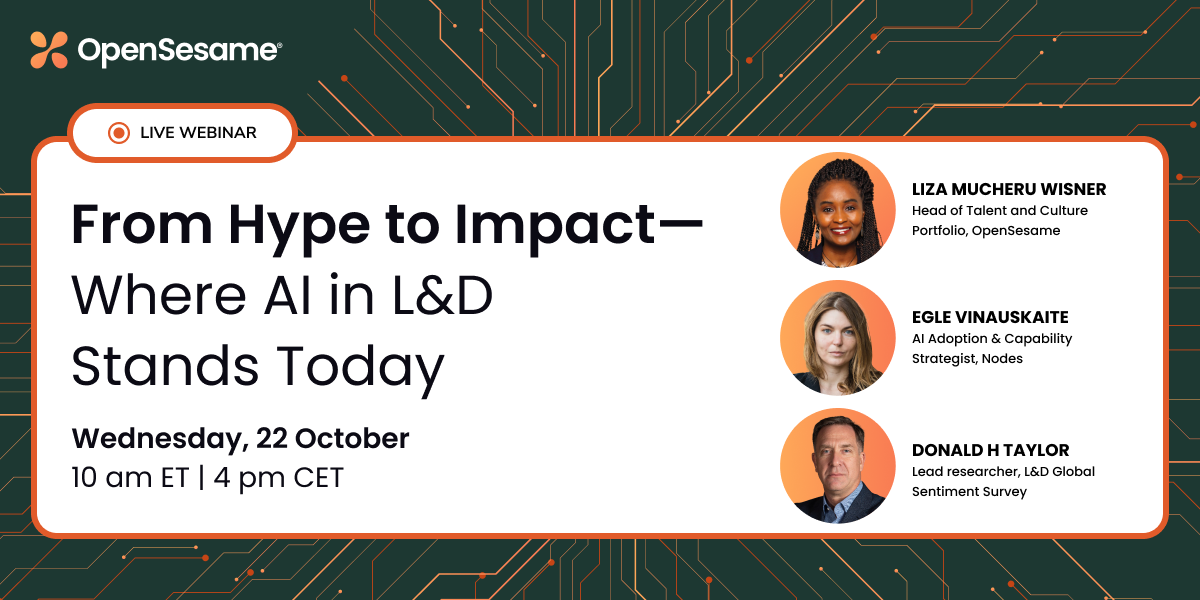 From Hype to Impact—Where AI in L&D Stands Today