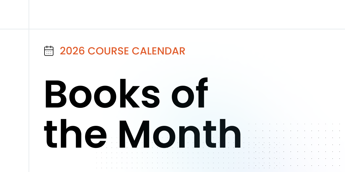 2026 Books of the Month Calendar