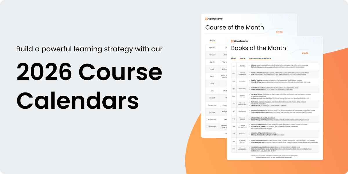 Build a Powerful Learning Strategy with Our 2026 Course Calendars