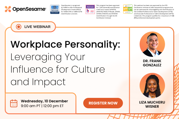 Workplace Personality: Leveraging Your Influence for Culture and Impact