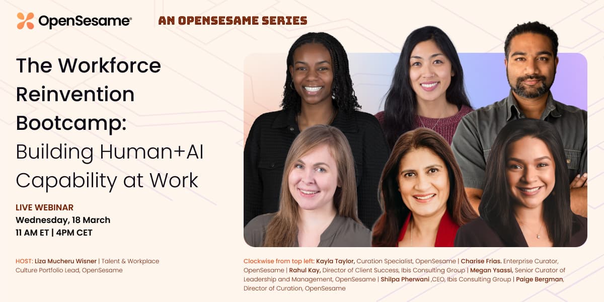 Workforce Reinvention Bootcamp: Building Human+AI Capability at Work